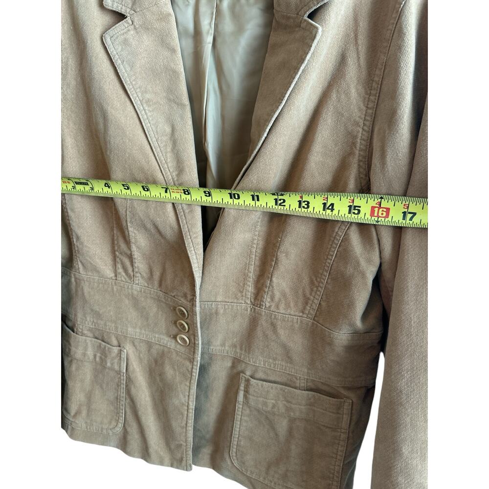 Jones New York Sport Tan Jacket Size XL Extra Large - Picture 4 of 6